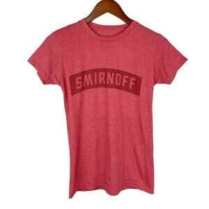 Smirnoff T-shirt Women’s M O’Brien’s Bar Columbia Falls Montana Short Sleeve Tee